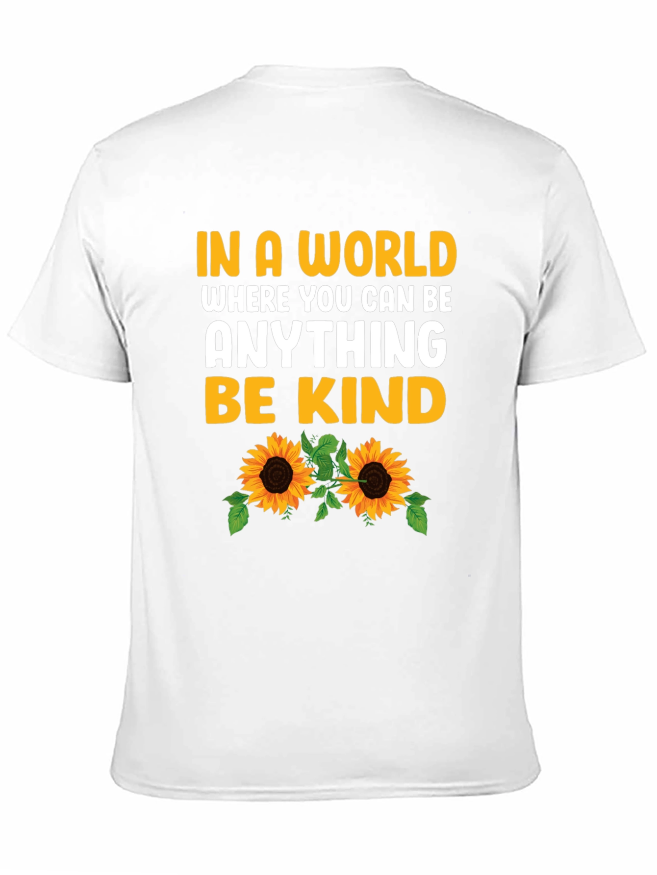 Be Kind Sunflower Graphic Tee