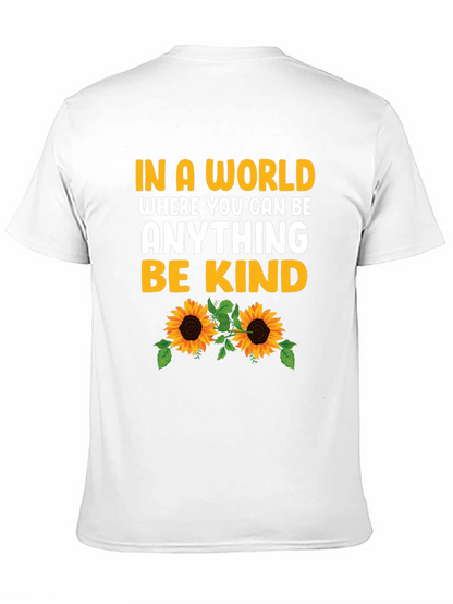Be Kind Sunflower Graphic Tee