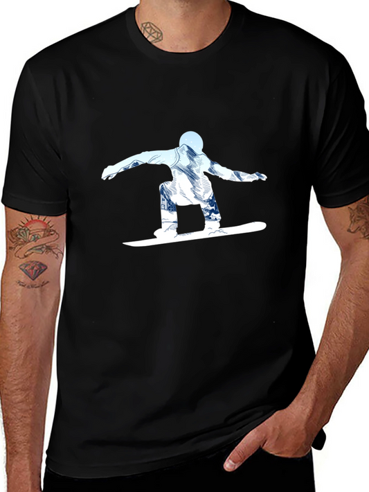 Snowboarder Graphic T-Shirt