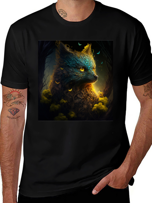 Enchanted Forest Fox Graphic Tee