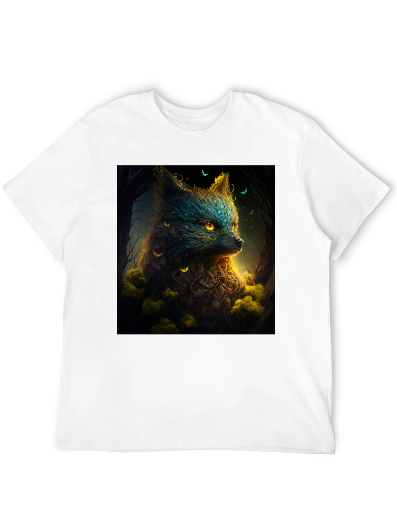 Enchanted Forest Fox Graphic Tee