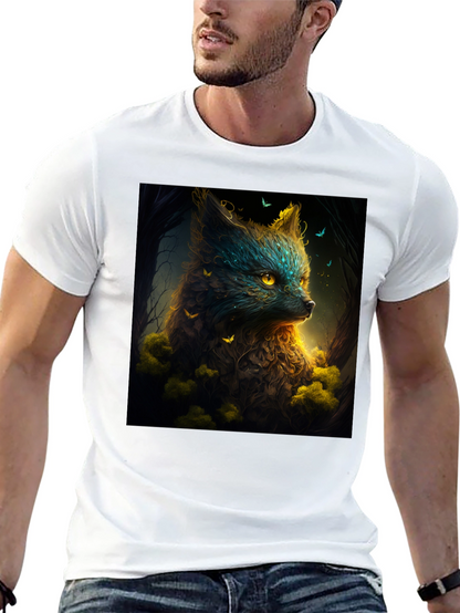 Enchanted Forest Fox Graphic Tee