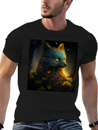Enchanted Forest Fox Graphic Tee