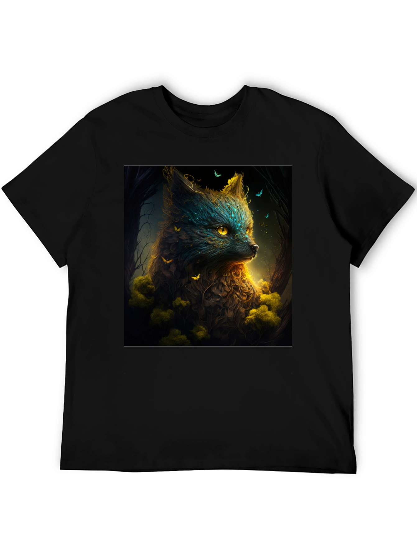 Enchanted Forest Fox Graphic Tee
