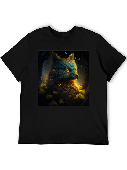 Enchanted Forest Fox Graphic Tee