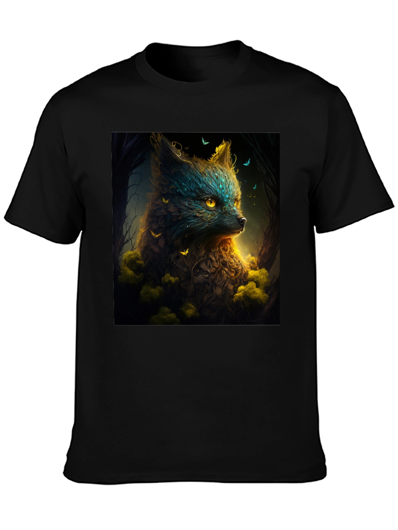 Enchanted Forest Fox Graphic Tee