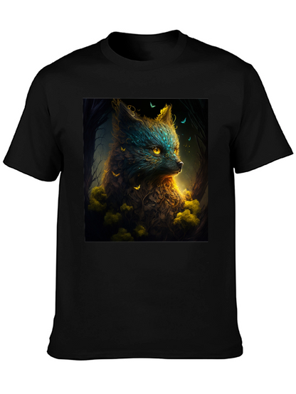 Enchanted Forest Fox Graphic Tee