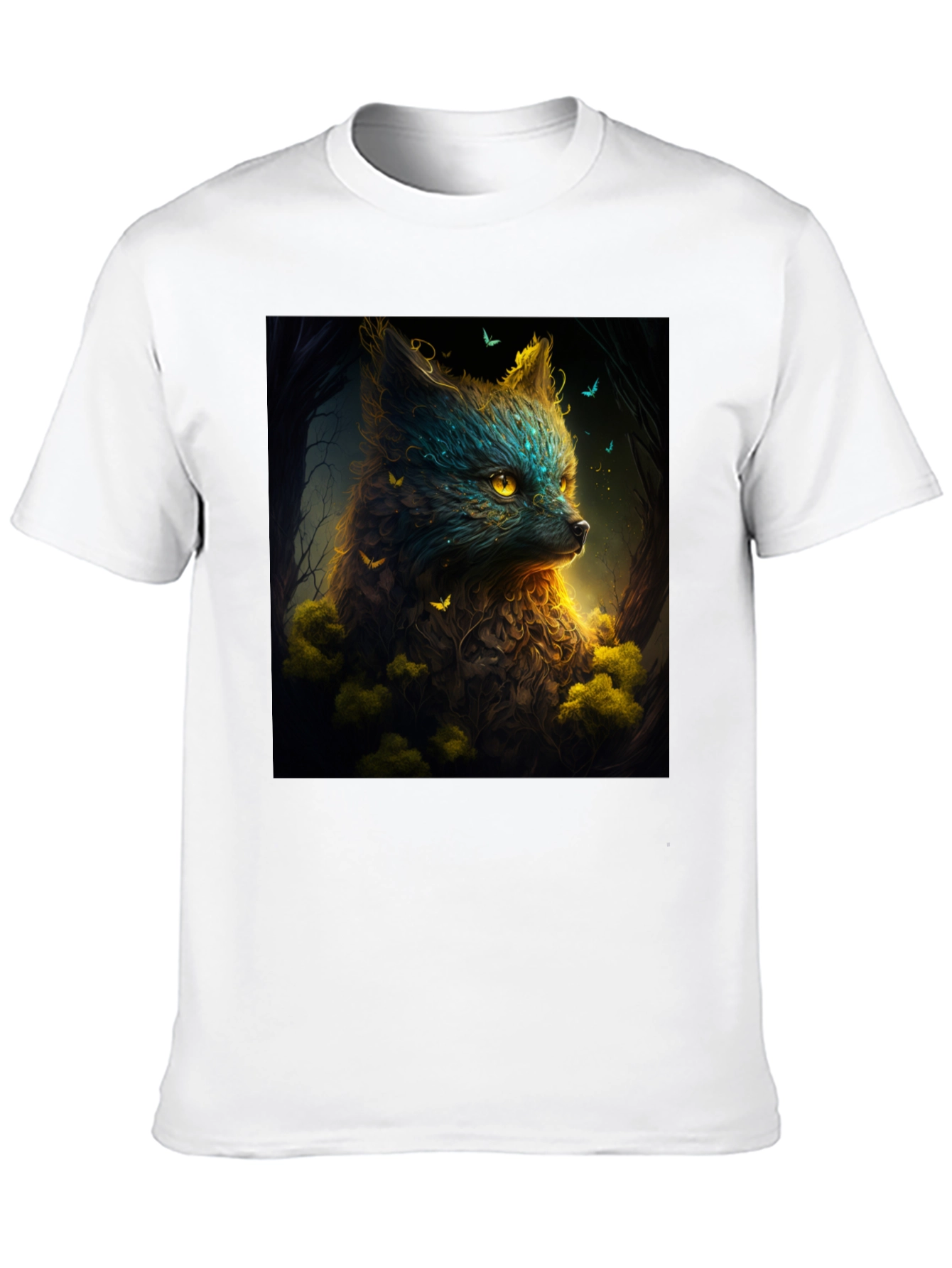 Enchanted Forest Fox Graphic Tee