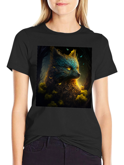 Enchanted Forest Fox Graphic Tee