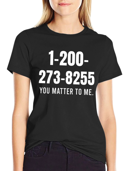 You Matter Mental Health Awareness T-Shirt