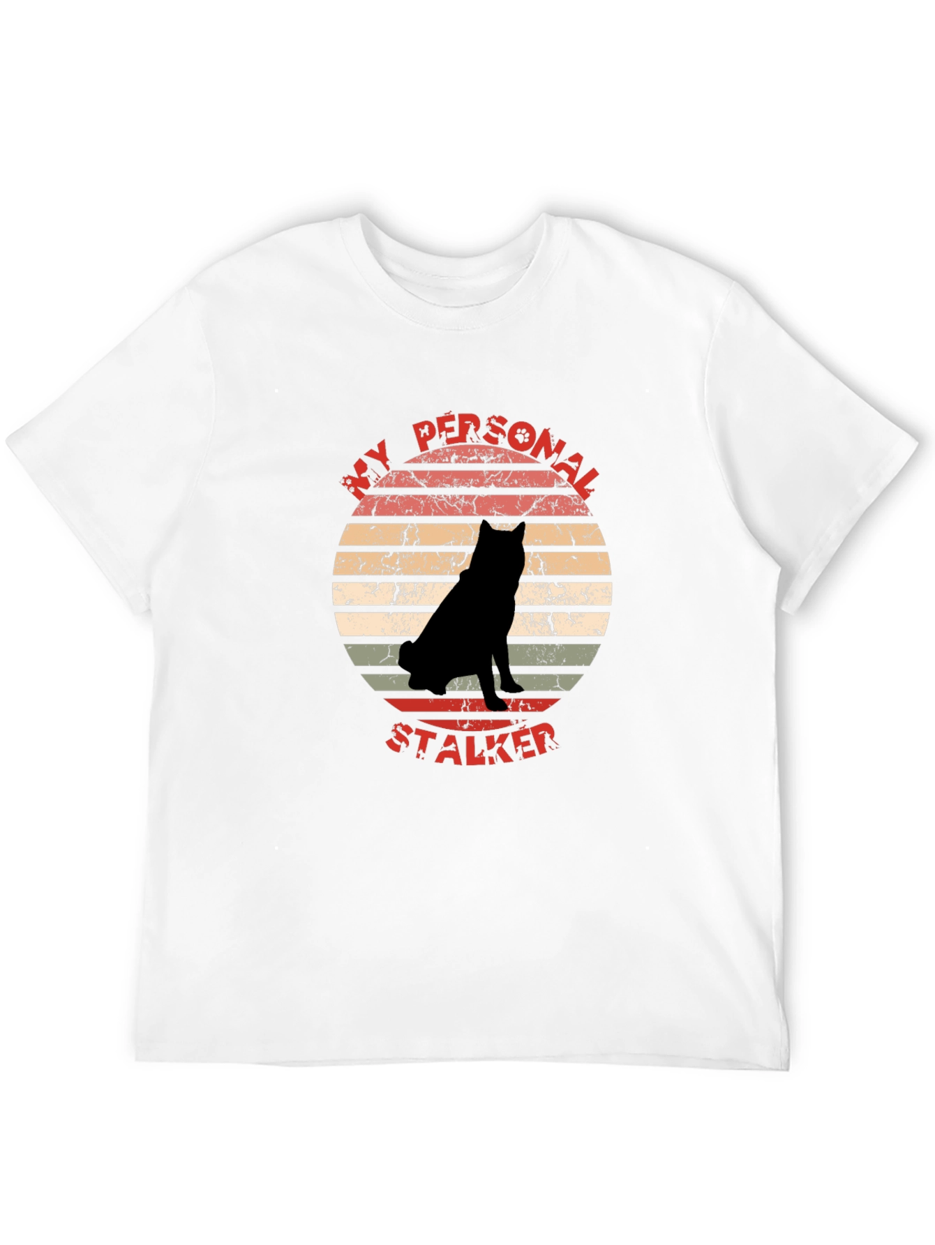 My Personal Stalker Dog Graphic T-Shirt