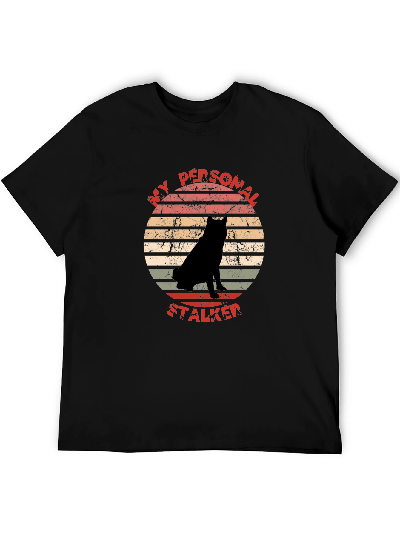My Personal Stalker Dog Graphic T-Shirt