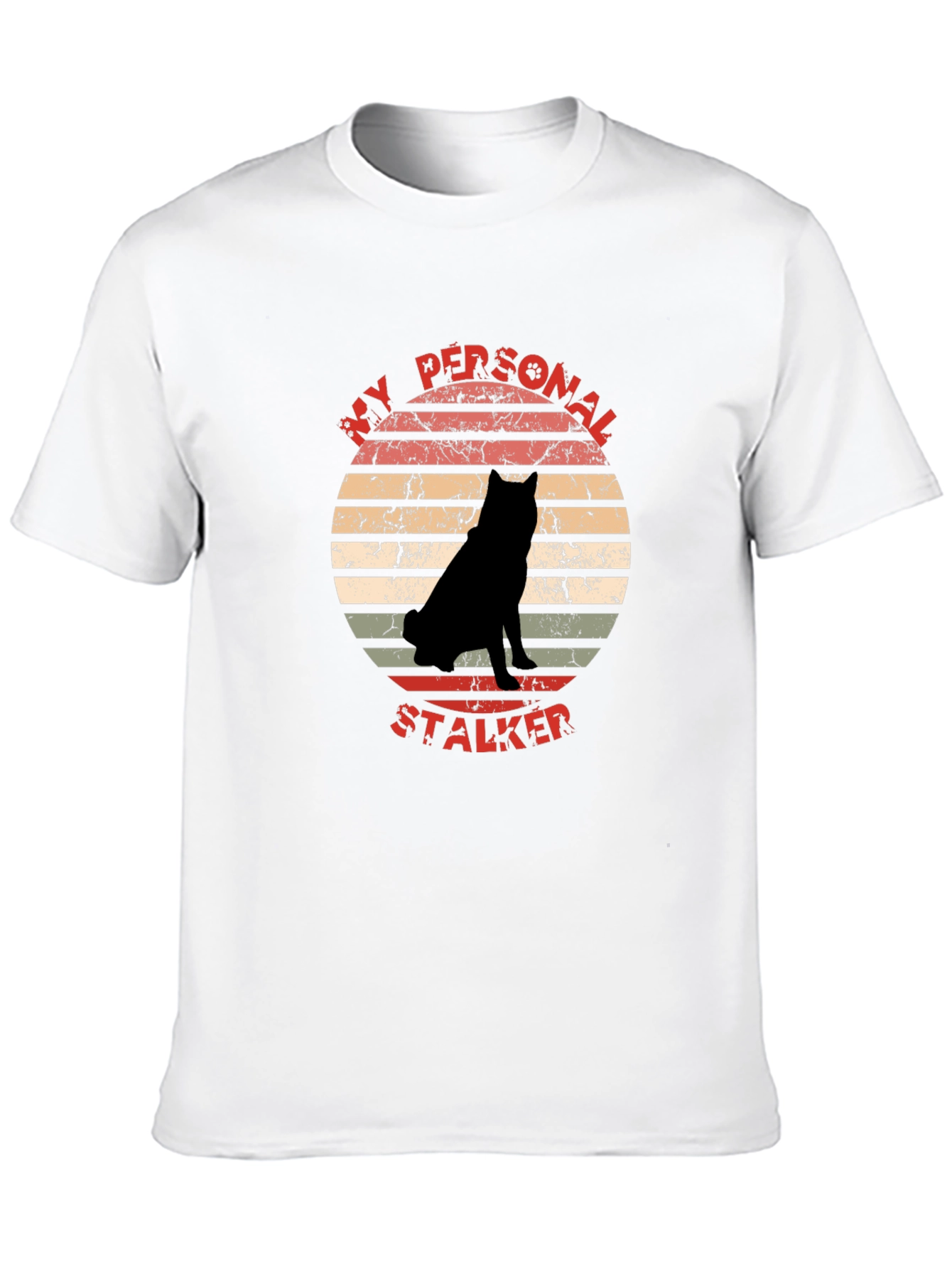 My Personal Stalker Dog Graphic T-Shirt