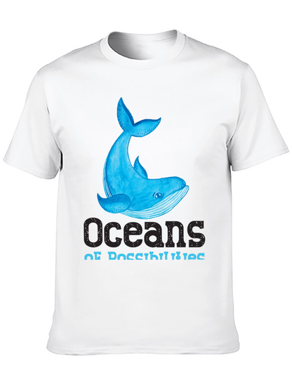 Ocean Possibilities Whale Graphic T-Shirt