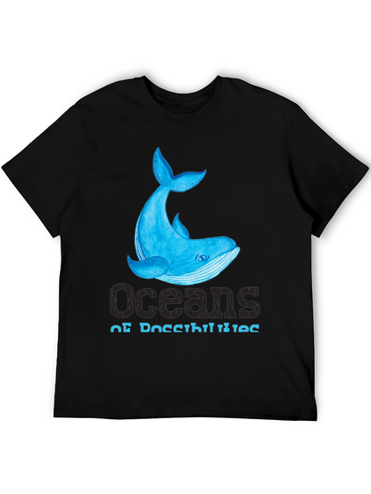 Ocean Possibilities Whale Graphic T-Shirt