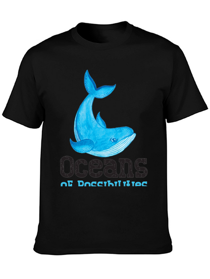 Ocean Possibilities Whale Graphic T-Shirt
