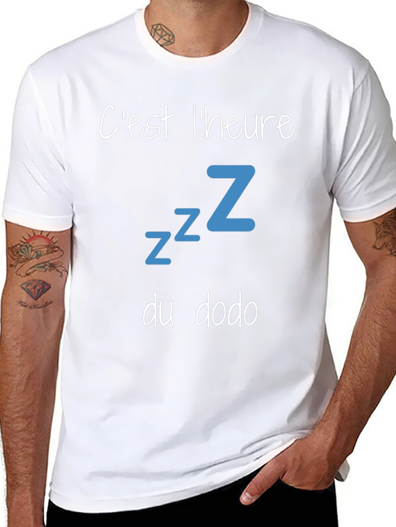 Cest lheure du dodo Sleep T-Shirt