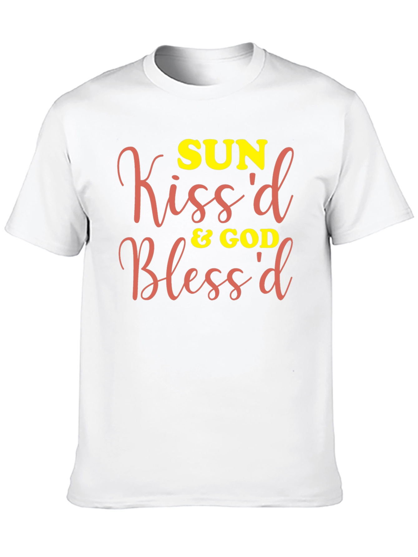 Sun Kissed & God Blessed Graphic T-Shirt