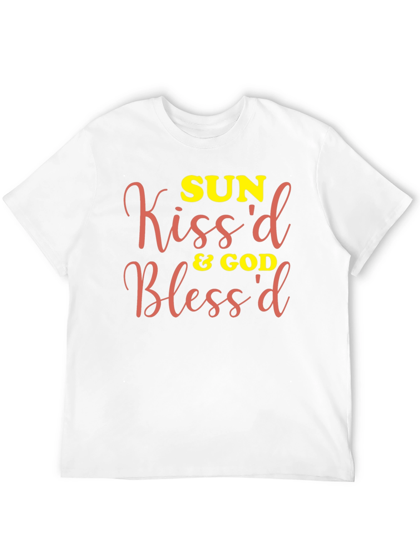 Sun Kissed & God Blessed Graphic T-Shirt