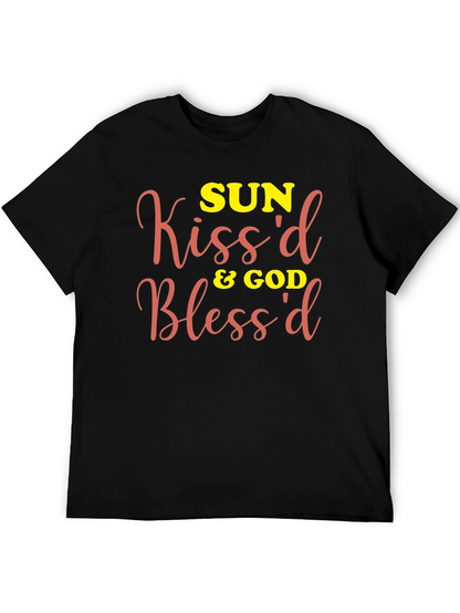 Sun Kissed & God Blessed Graphic T-Shirt