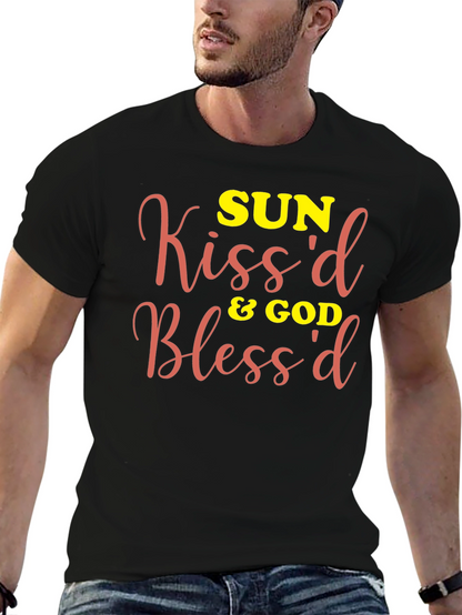Sun Kissed & God Blessed Graphic T-Shirt