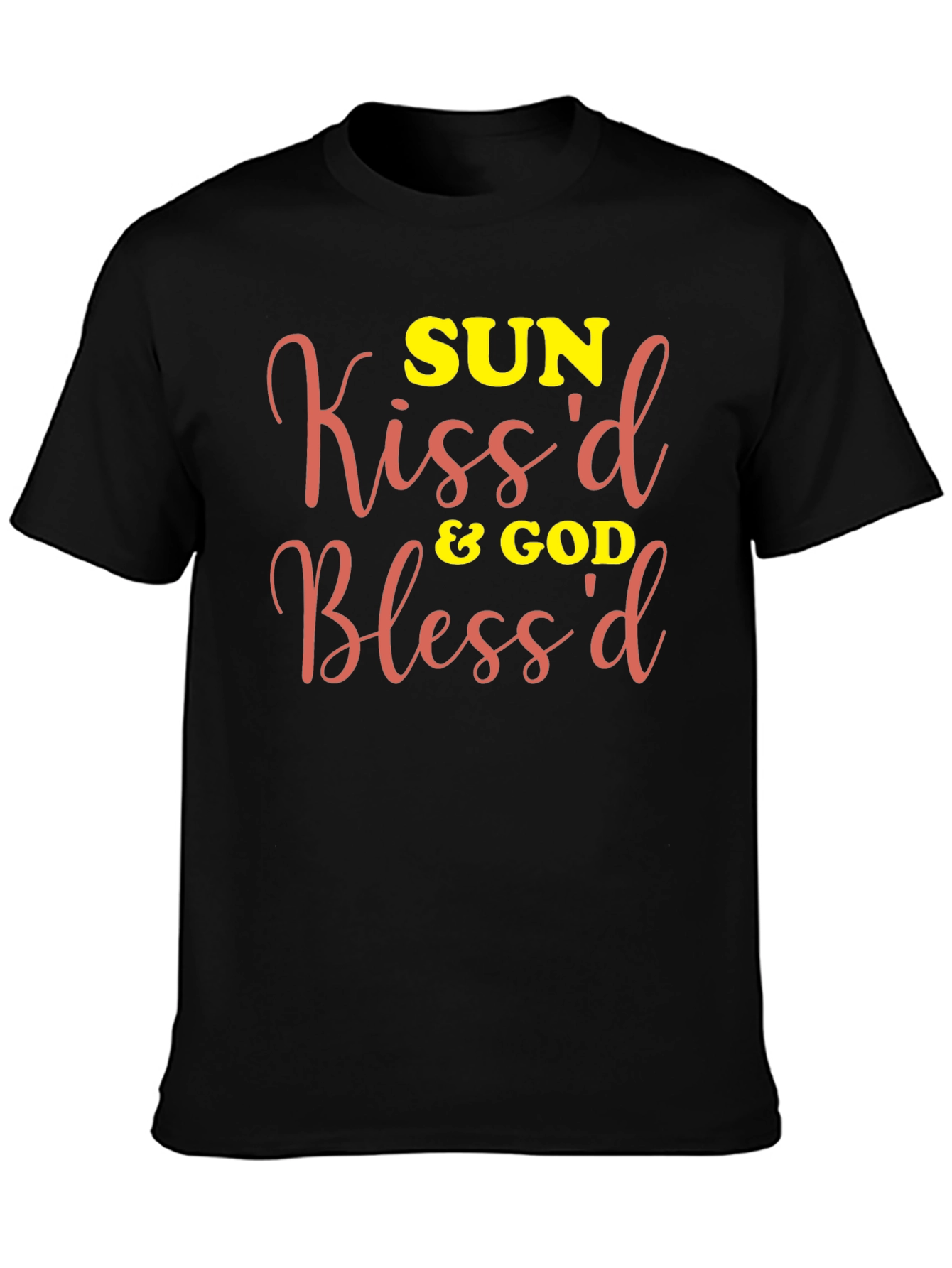 Sun Kissed & God Blessed Graphic T-Shirt