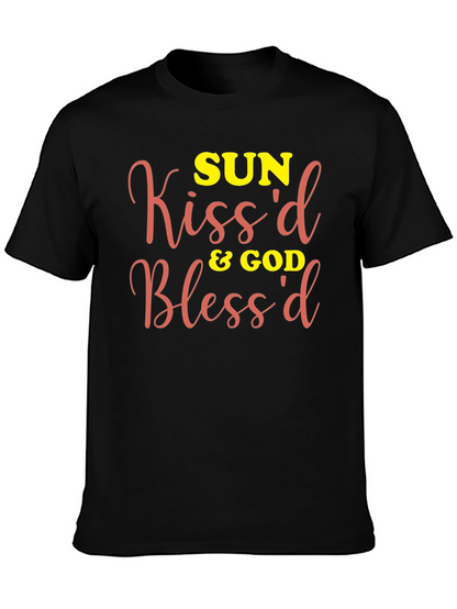 Sun Kissed & God Blessed Graphic T-Shirt