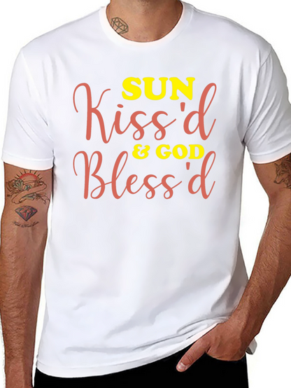 Sun Kissed & God Blessed Graphic T-Shirt