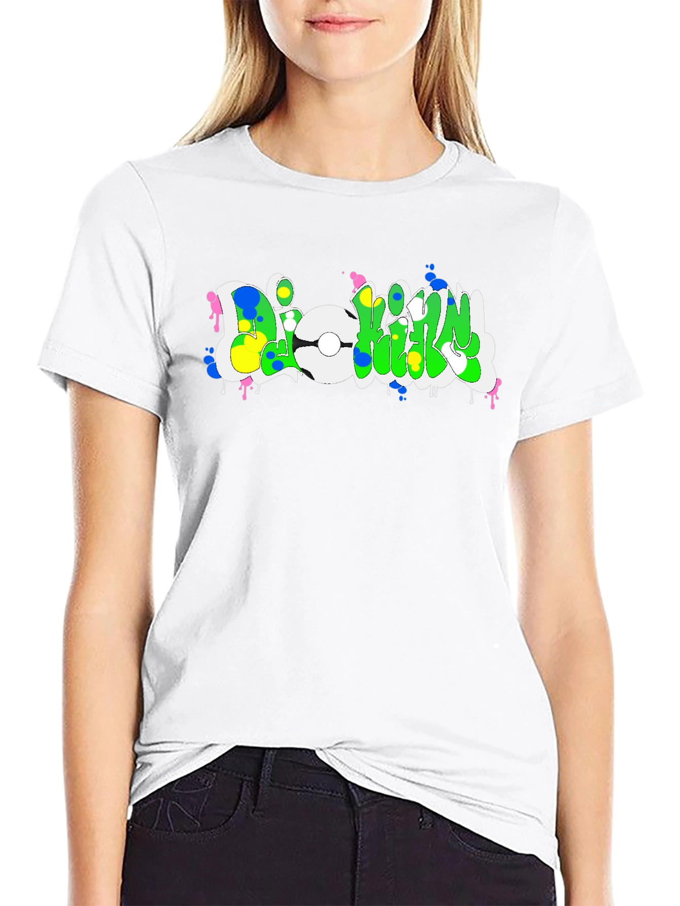 Graffiti Style Graphic Tee - Urban Streetwear