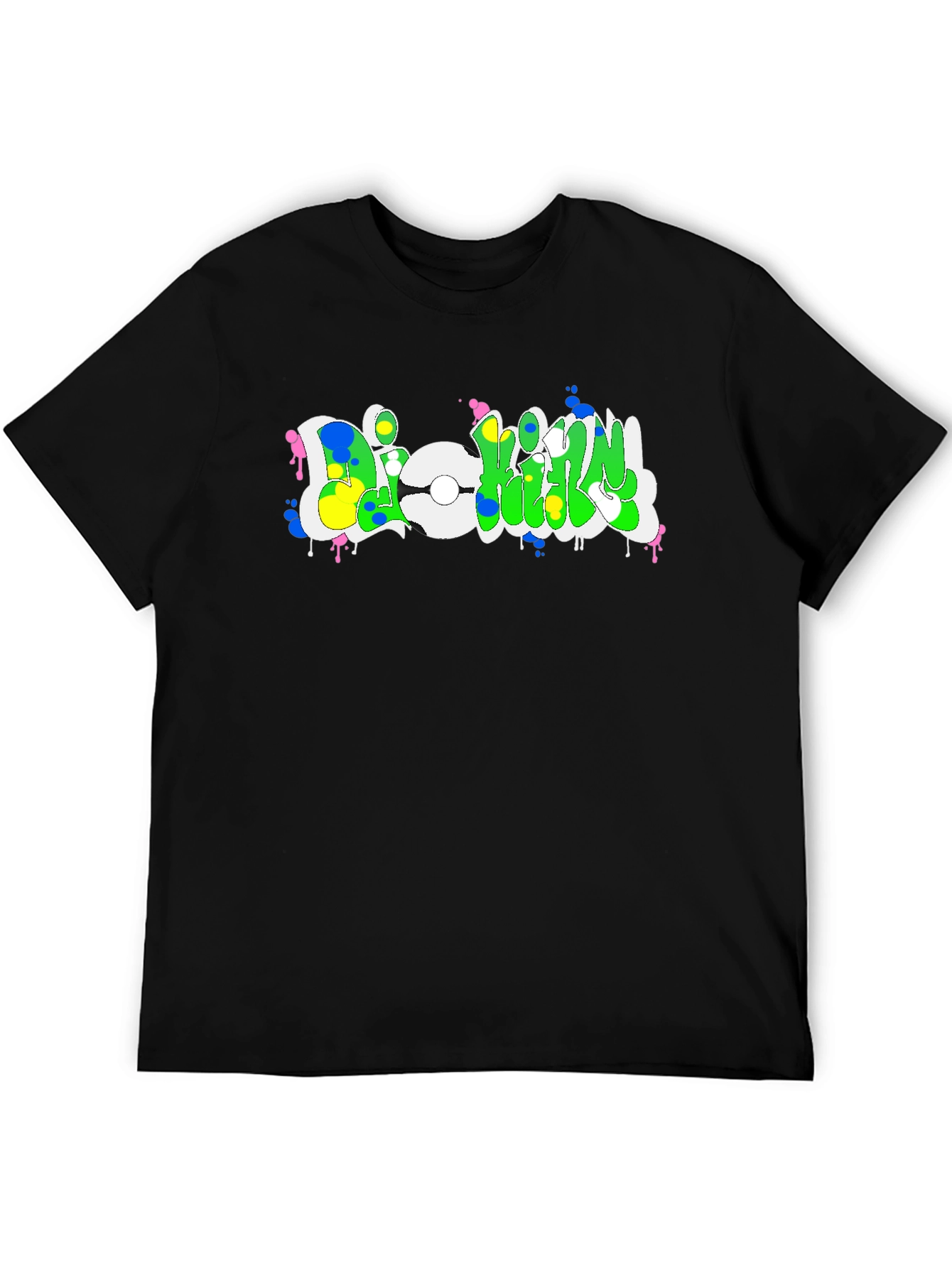 Graffiti Style Graphic Tee - Urban Streetwear