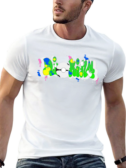 Graffiti Style Graphic Tee - Urban Streetwear