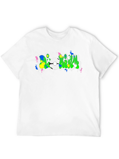 Graffiti Style Graphic Tee - Urban Streetwear