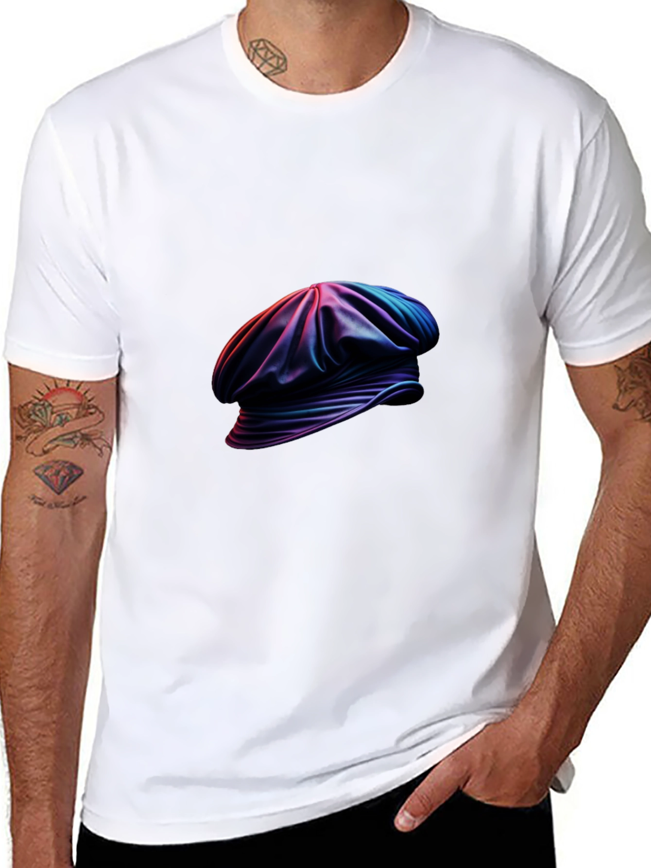 Chefs Hat Graphic Tee - Stylish Culinary Fashion