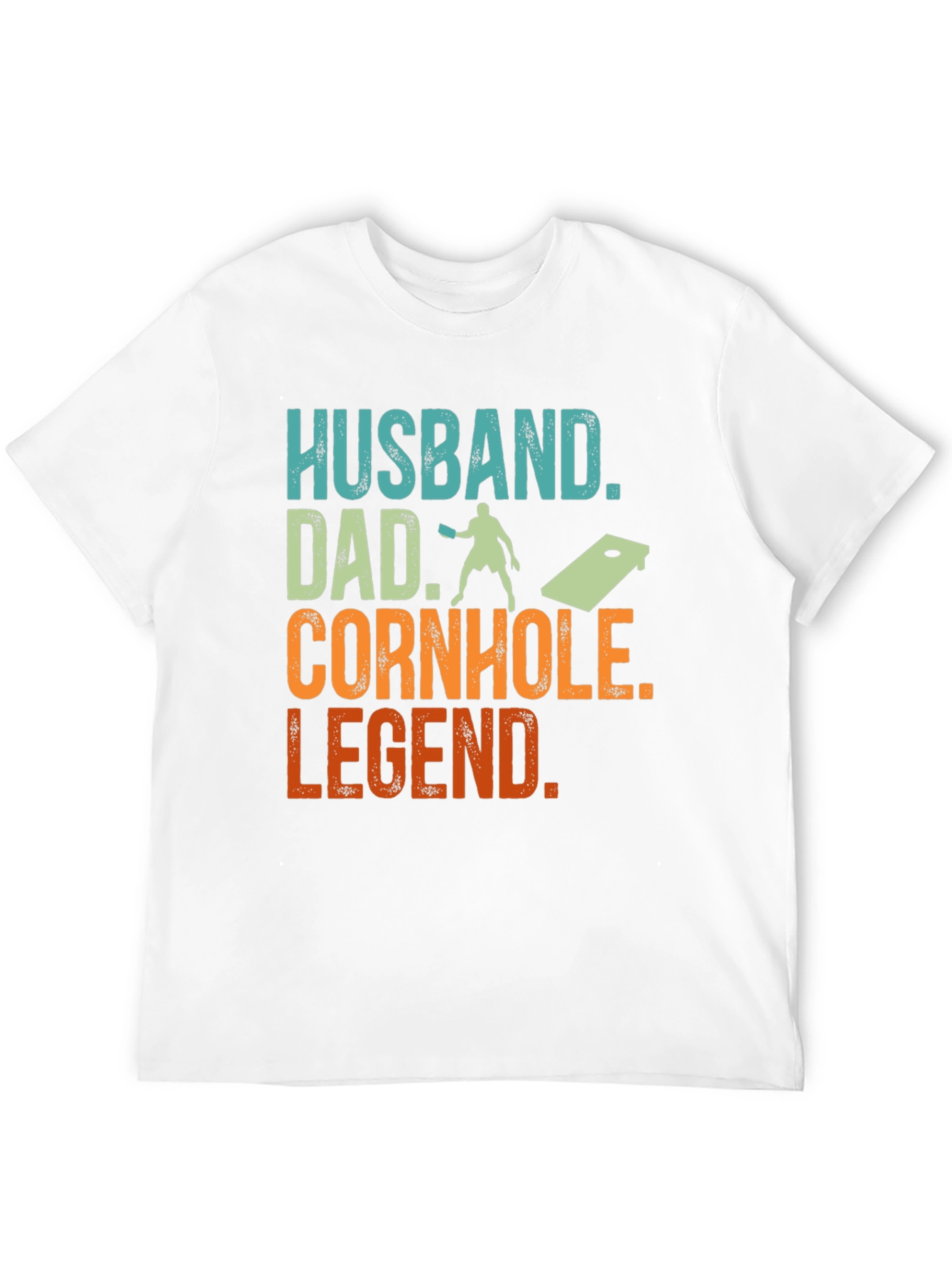 Husband Dad Cornhole Legend T-Shirt