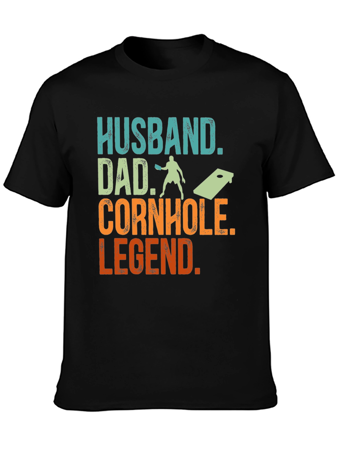 Husband Dad Cornhole Legend T-Shirt