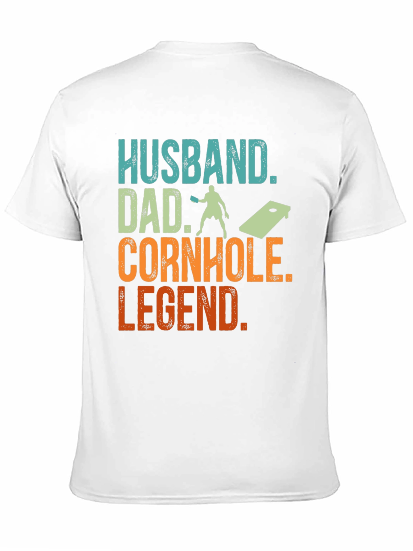 Husband Dad Cornhole Legend T-Shirt