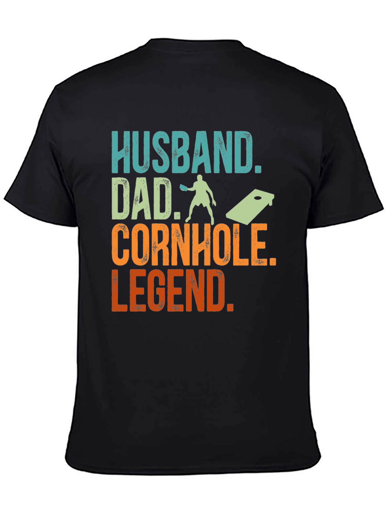 Husband Dad Cornhole Legend T-Shirt
