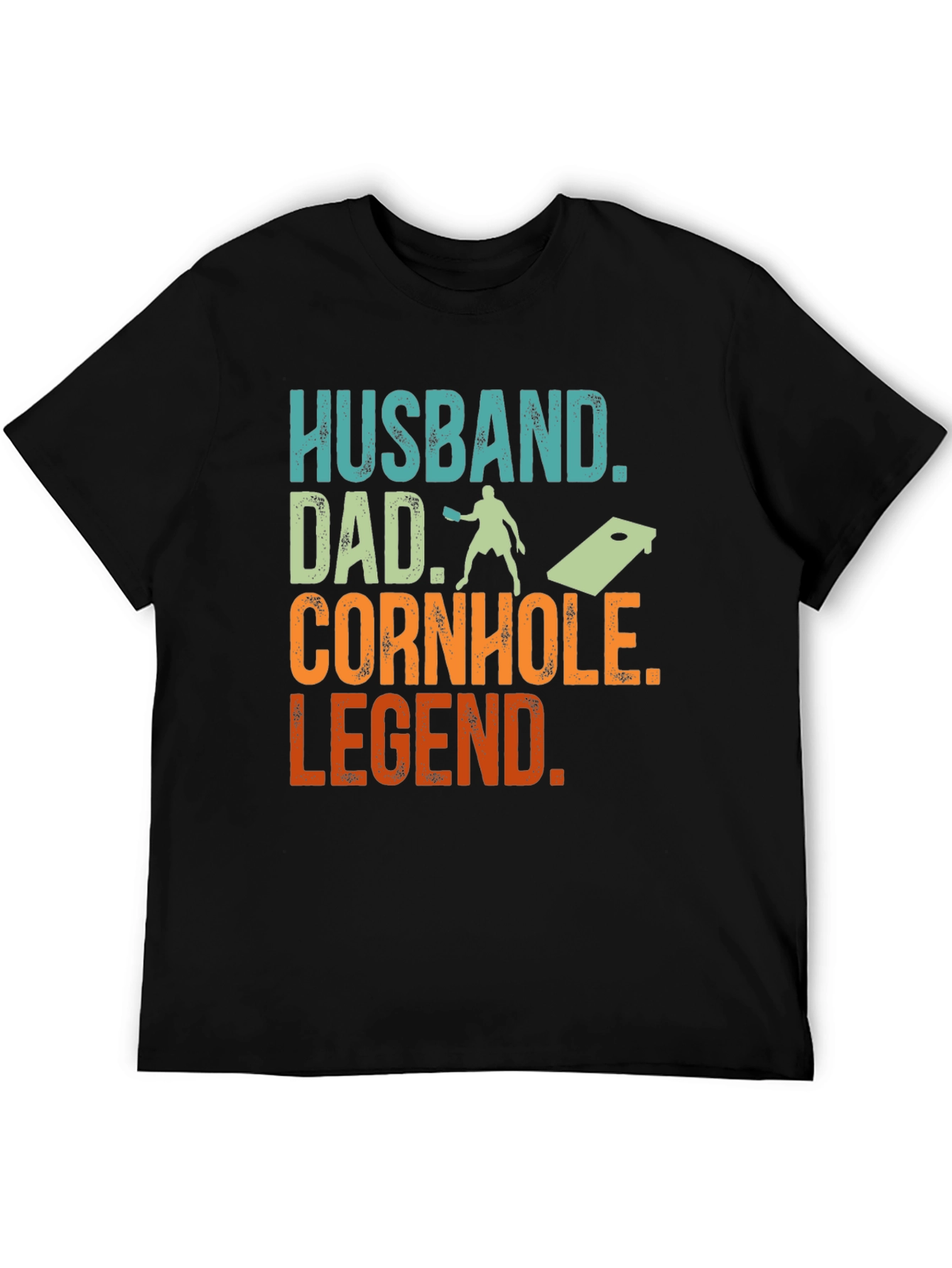 Husband Dad Cornhole Legend T-Shirt