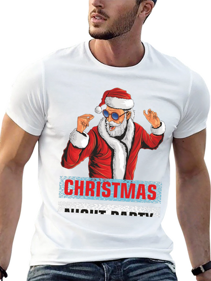 Santa Christmas Adult Party T-Shirt
