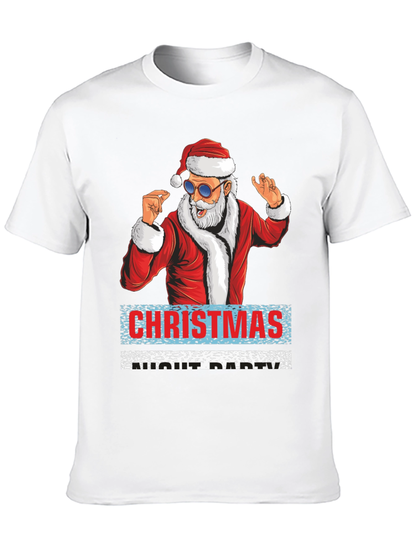 Santa Christmas Adult Party T-Shirt