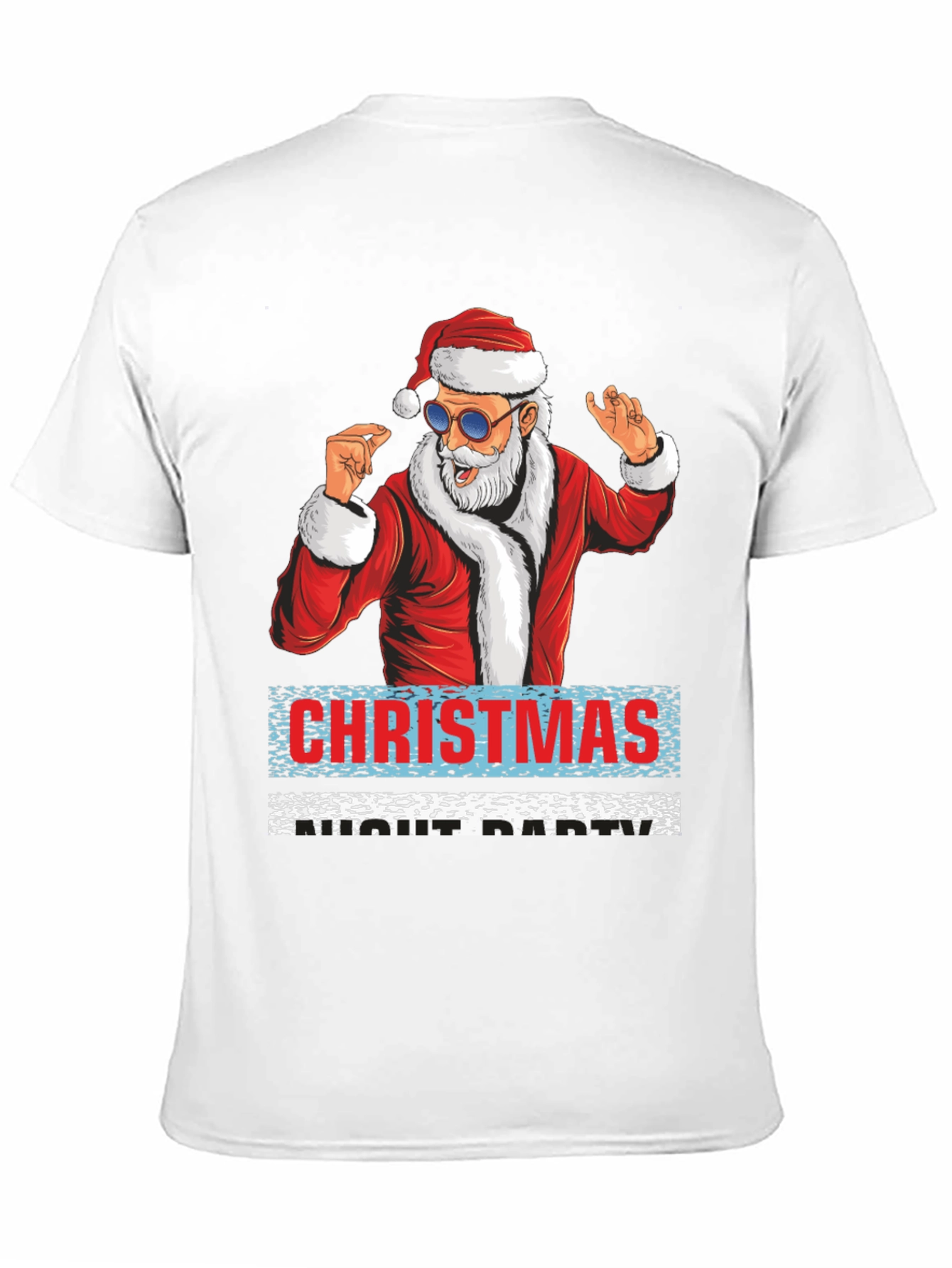 Santa Christmas Adult Party T-Shirt