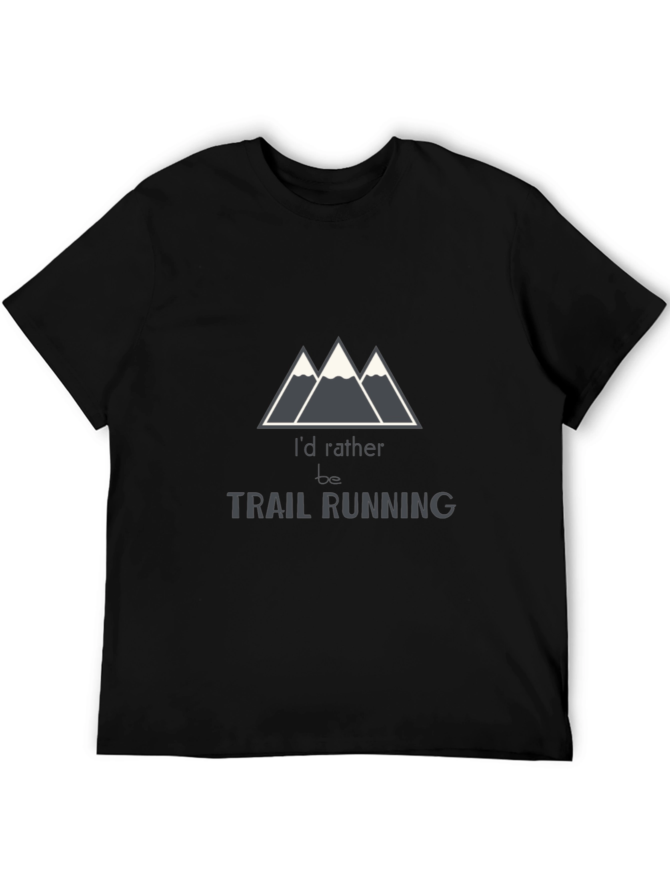 Trail Running T-Shirt - Mountain Design