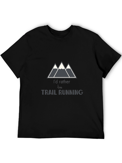 Trail Running T-Shirt - Mountain Design