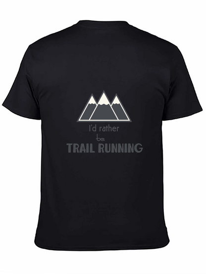 Trail Running T-Shirt - Mountain Design