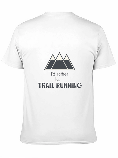 Trail Running T-Shirt - Mountain Design