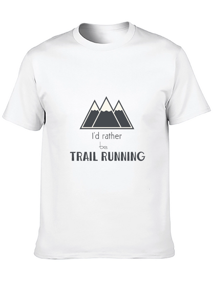 Trail Running T-Shirt - Mountain Design
