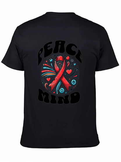 Peace Mind Ribbon Graphic Tee