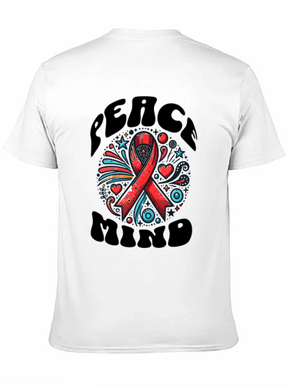 Peace Mind Ribbon Graphic Tee