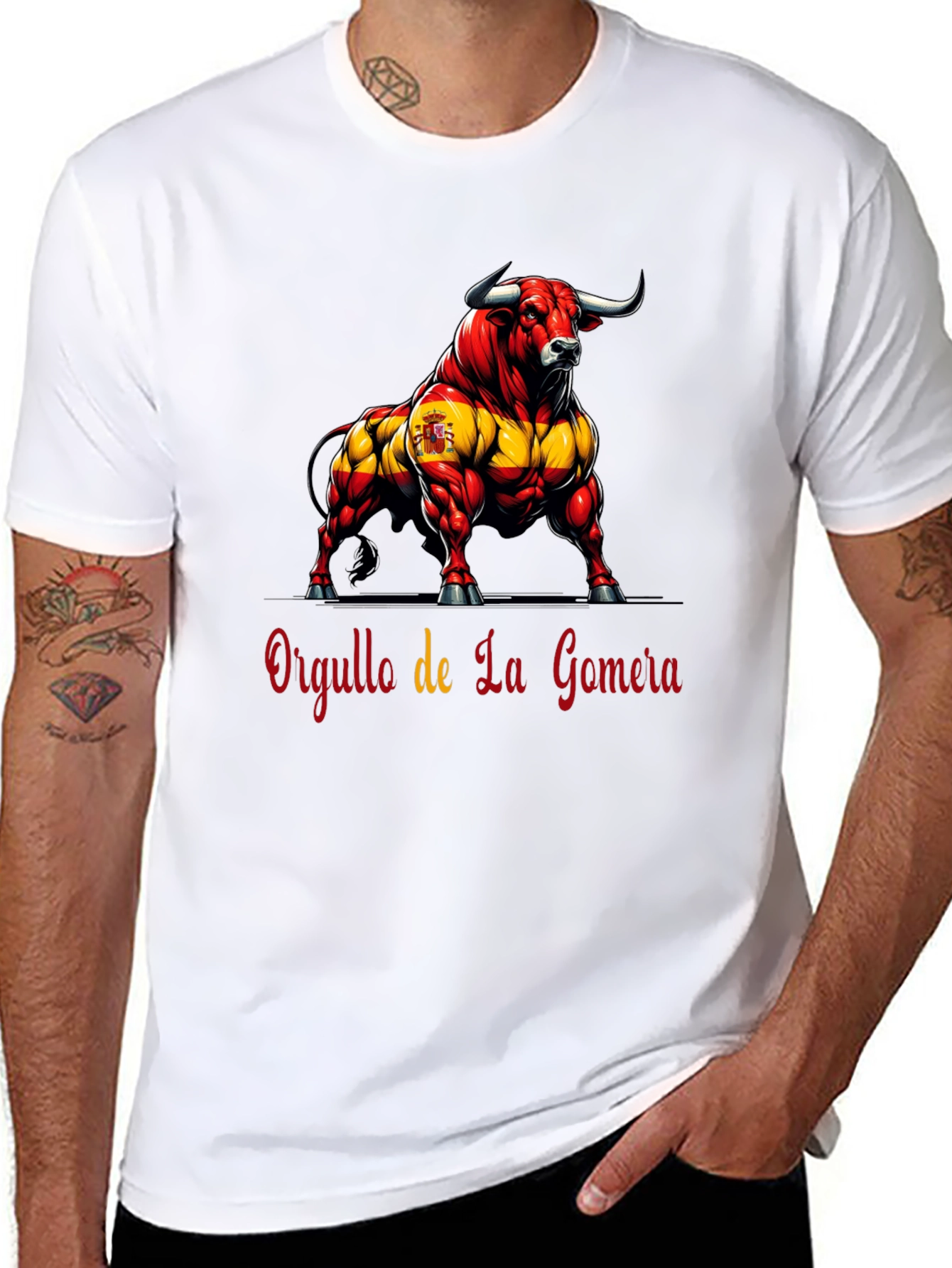 Orgullo de La Gomera Bull Graphic T-Shirt