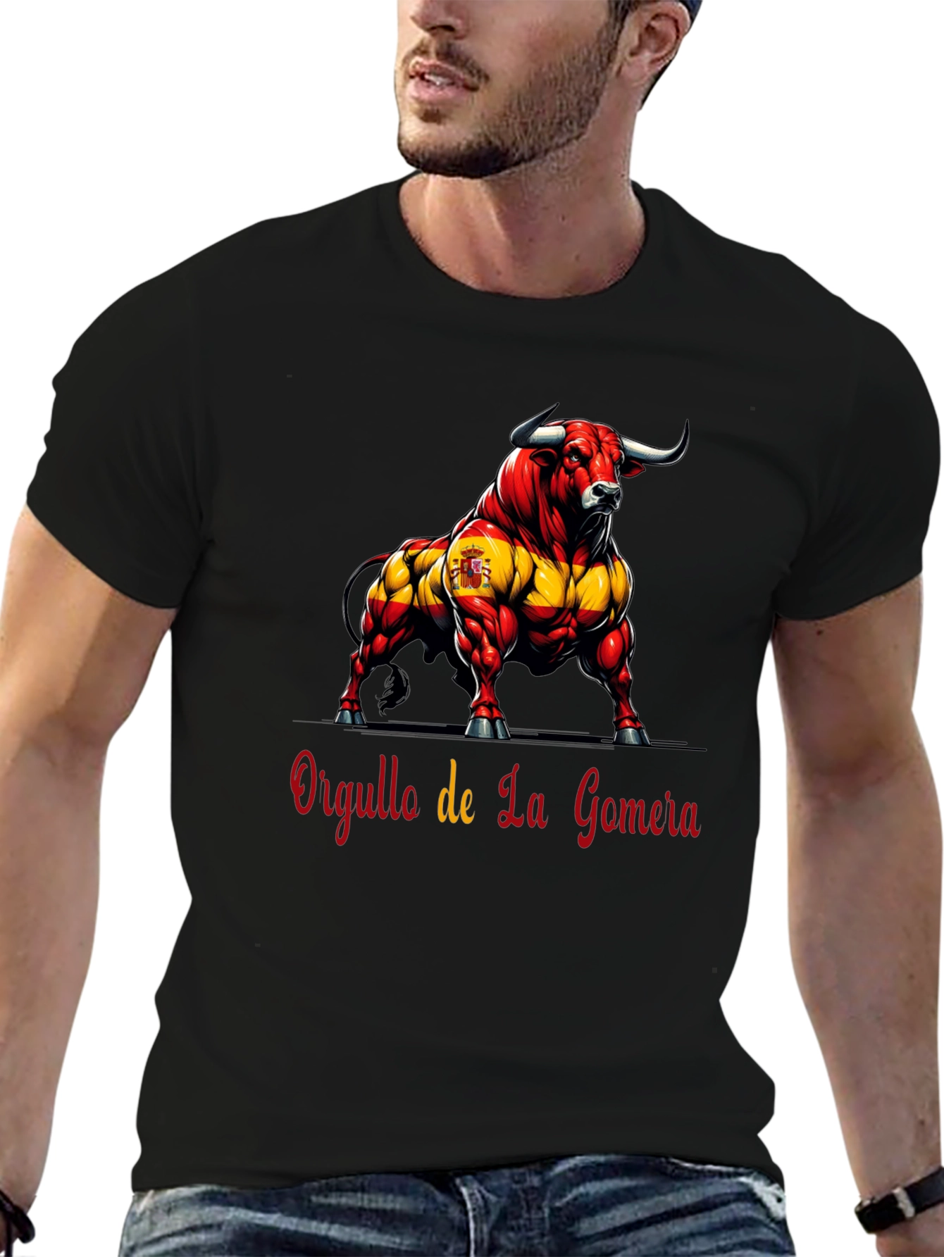 Orgullo de La Gomera Bull Graphic T-Shirt